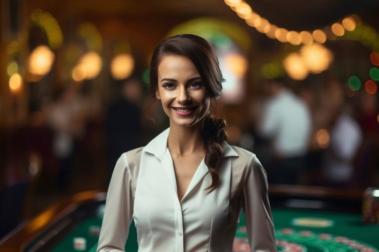 Playtech live dealer casino interface on mobile phone
